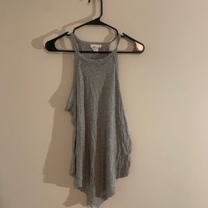 Tank top with unique cut